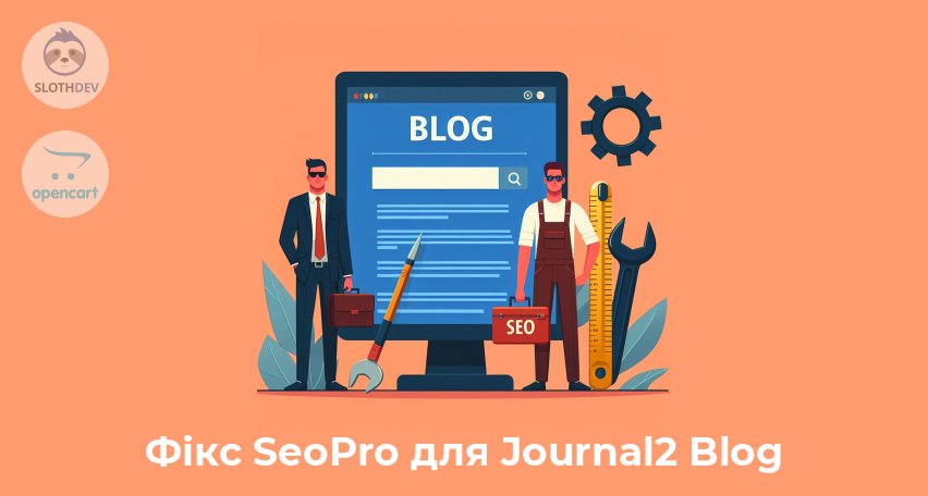 Модуль Opencart Фікс SeoPro для Journal2 Blog Модуль Opencart Фікс SeoPro для Journal2 Blog