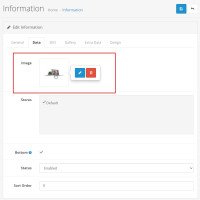 Модуль Opencart Розширені інформаційні статті 