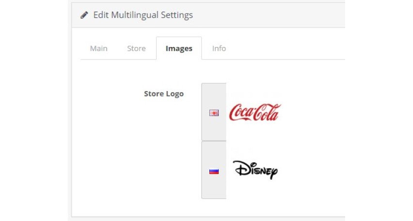 Модуль Opencart Мультимовні налаштування Модуль Opencart Мультимовні налаштування