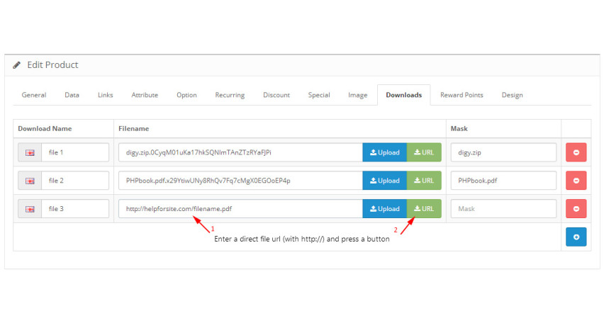 Модуль Opencart Просте Прикріплення Файлів 